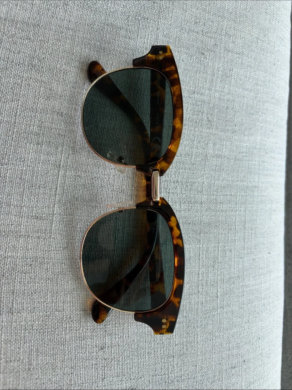Tortoise Shell Women’s Sunglasses - Brown Frame, Black Lenses